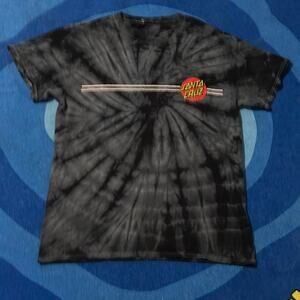 Vintage santa cruz tie dye t shirt
